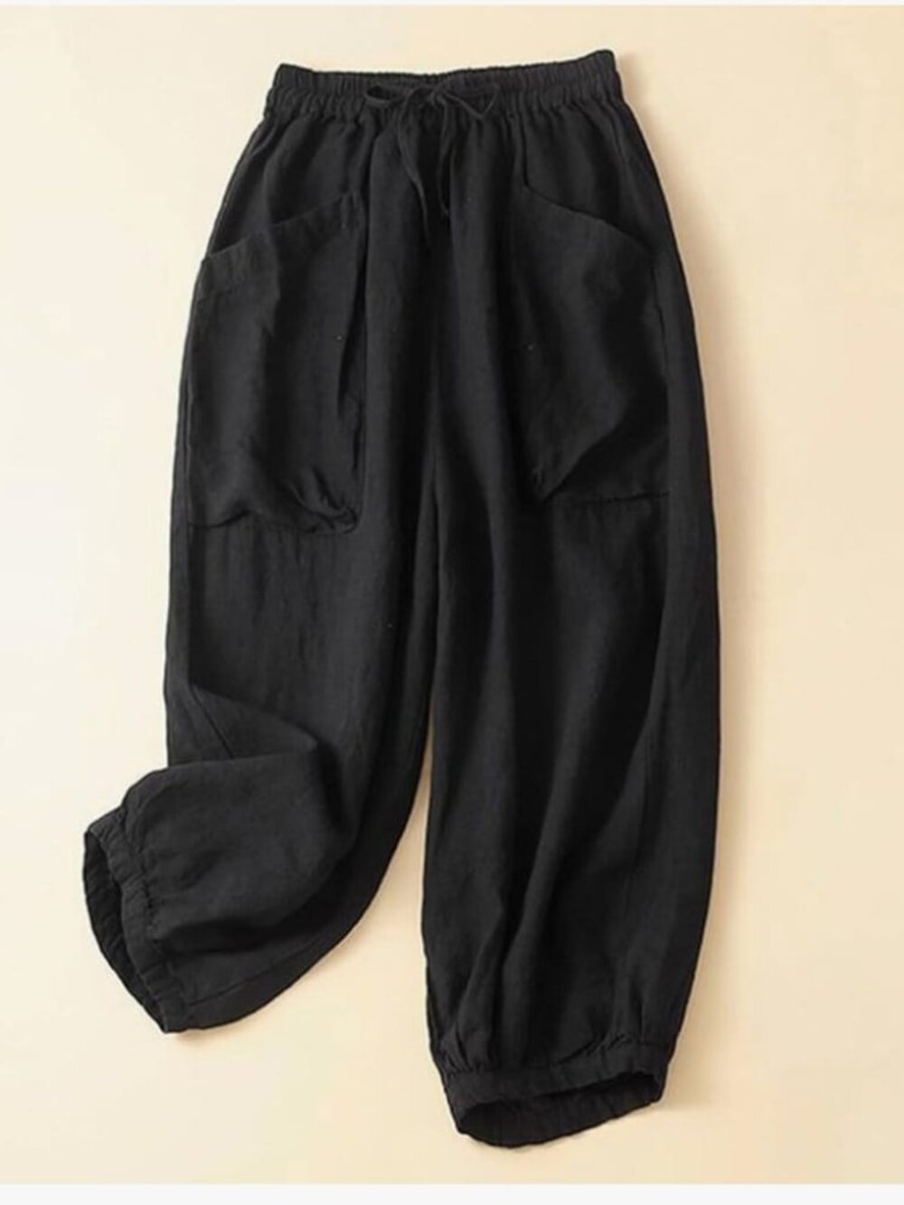 Women's linen shorts, wide-leg shorts with pockets for Spring/Summer 2026, beach